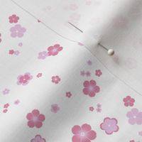 Cherry blossom flurry // white