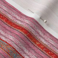 Sweetheart Herringbone Stripe