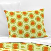 Zesty Slices of Tangerine on a Whisper of Citrus - Large Scale