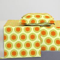 Zesty Slices of Tangerine on a Whisper of Citrus - Large Scale