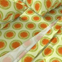 Zesty Slices of Tangerine on a Whisper of Citrus - Large Scale