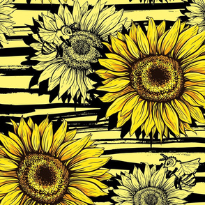 Rustic Sunflowers