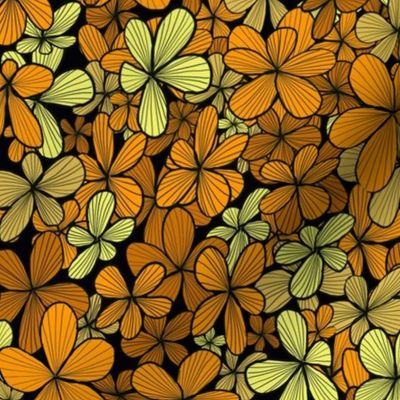 Doddle flowers orange