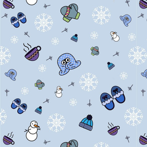 Winter pattern for kids (boys)