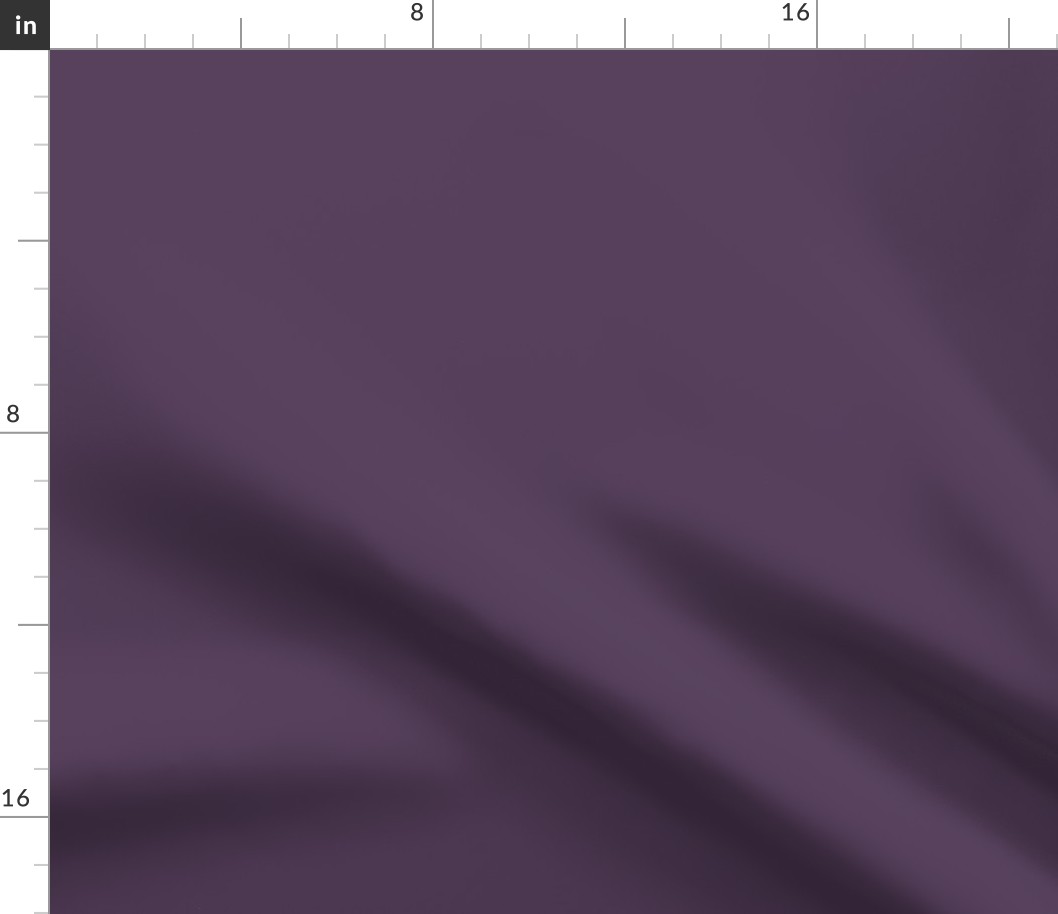 solid cool dark greyer purple (543E5C)