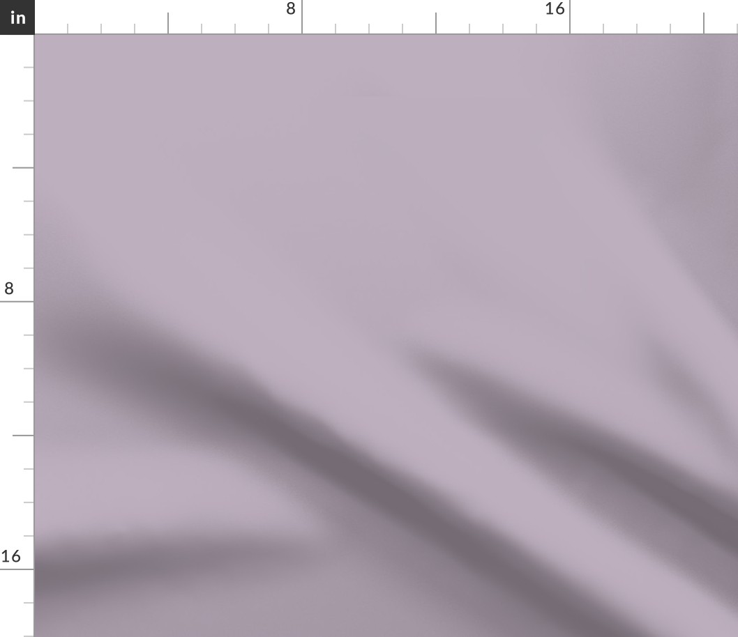 solid light purple-grey (BDAEBD)