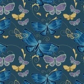 Art Nouveau Jewel Butterflies (jumbo)