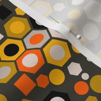 Honeycomb geometric pattern