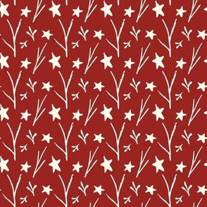 Warm Starry Red