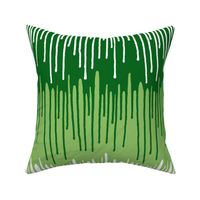 Paint drips green 24 inch