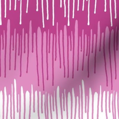Paint drips pink 12 inch