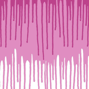 Paint drips pink 36 inches