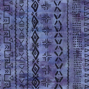 Mud Cloth 1 Royal