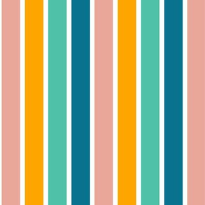 Rainbow Stripes Vertical