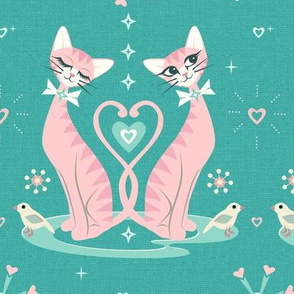 Kitsch Kitten Love © Christine Duffield