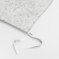 constellations // black and white kids designs nursery stars animals