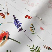 Scandinavian hand painted Wildflower Meadow 