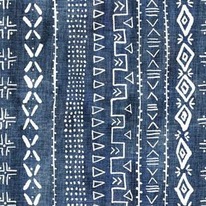 Mud Cloth 1 denim