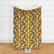 Large scale • Juice Lemons - Lemons Pop Art - orange