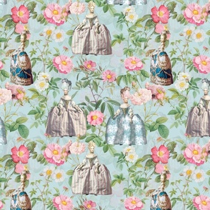 Marie Antoinette Fabric, Wallpaper and Home Decor