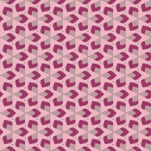 Soft Summer Seasonal Color Palette Pink Open Triangles