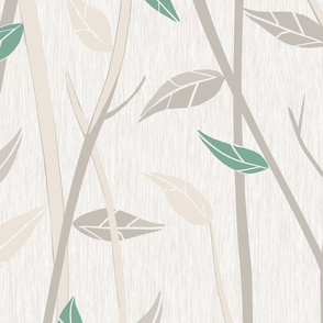 Jumbo Fall Woodland- Linen