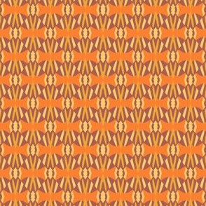 Warm Spring Seasonal Color Palette Peach Brown Tan Repeating Patterns