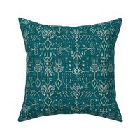 Verdure Ikat (teal) MED 