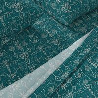 Verdure Ikat (teal) MED 