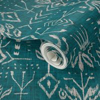 Verdure Ikat (teal) MED 