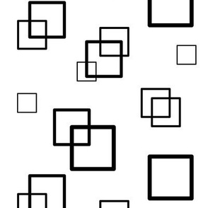 simple abstract squares