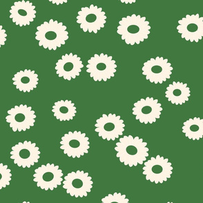 Daisy flowers Green 