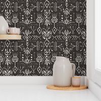 Verdure Ikat (soft black) MED 