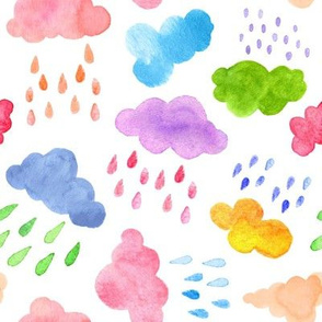 Colourful Rain Clouds