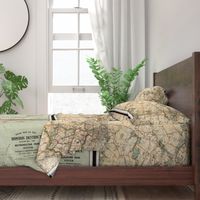 Boston map, vintage - XXL