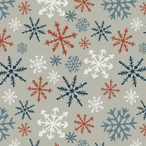 Winter Snowflake, Tan