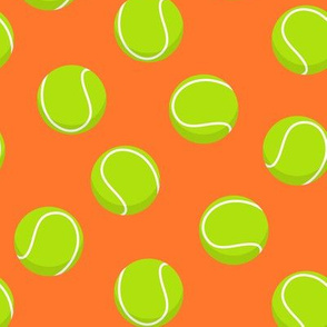tennis balls - orange - LAD19