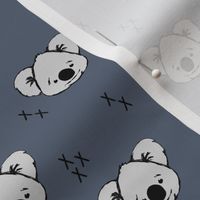 (small scale) Koala // dark blue C19BS