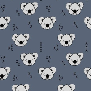 (small scale) Koala // dark blue C19BS