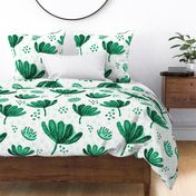 Abstract Waratah Green