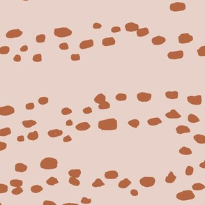 Little fallow deer animal spots minimal trend animal print texture brown beige