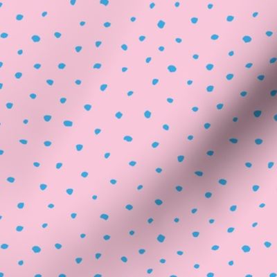 Abstract animals spots and dots texture winter snow flakes pink blue