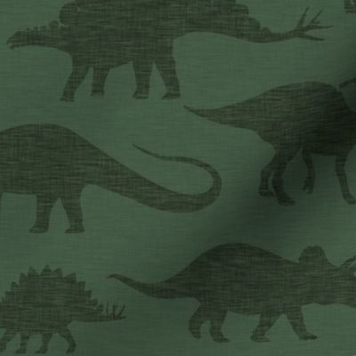 Dinosaurs tonal - green