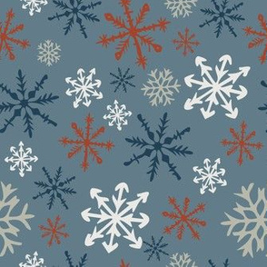 Winter Snowflake (blue)