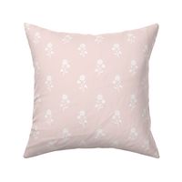 Regency Meadow Floral, Nude Pink // standard