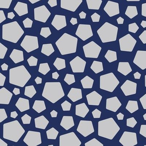 Random pentagon pattern