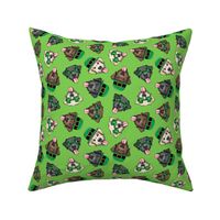 St. Patrick's Day Labrador Retrievers - labs green - LAD19