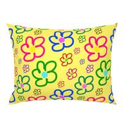 Flower Power - Naïf - lemon sunshine yellow, large