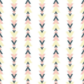 Cute Triangular Shapes Stripes