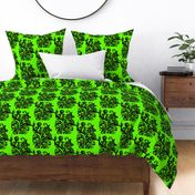 Teresa Good Energy Art Green Damask